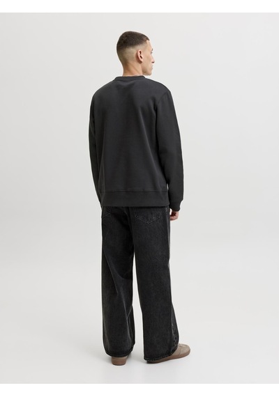Jack&jones Erkek Göğüs Baskılı Bisiklet Yaka Uzun Kollu Sweatshirt - Aero - 12298492 Black-small Print-1274740 Jack&jones Erkek Göğüs Baskılı Bisiklet Yaka Uzun Kollu Sweatshirt - Aero - 12298492 Black-small Print-1274740