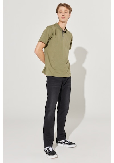 All Terrain Gear Regular Fit Normal Kesim Polo Yaka Haki Tişört W231707801 Haki