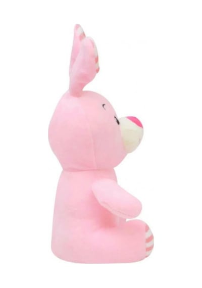Pembe Peluş Tavşan Oyuncak 14 Cm - Yumuşak Welsoft Kumaş Mini Peluş Tavşancık