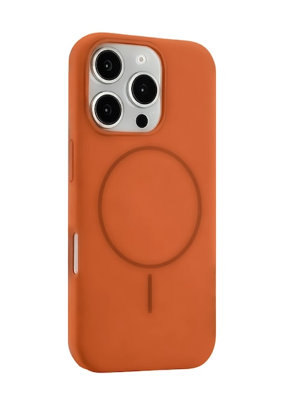 Joko - 939 - Apple iPhone Uyumlu 16 Pro Max Kılıf Jully Magsafe Kapak - Csmo-tex - - Turuncu
