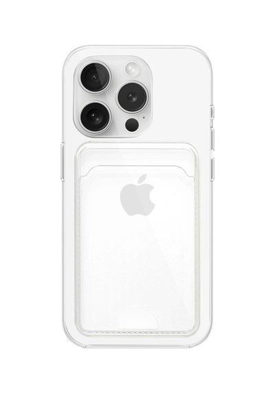 Apple iPhone 13 Pro Uyumlu Kartlık Detaylı Şeffaf Silikon Kılıf Yuki Serisi