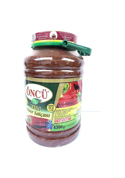 Öncü Biber Salçası Tatlı 4300 G