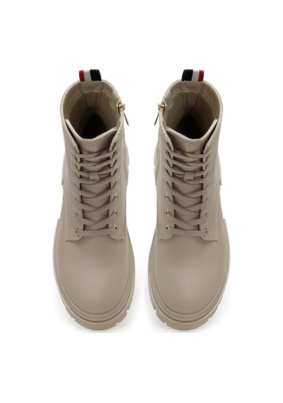U.s. Polo Assn. Halles 3pr Bej Kadın Biker Bot 000000000101479760 Bej