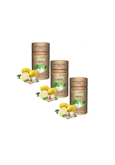 Limon Maydanoz Sarımsak Kürü 60 Softgel x 3 Kutu Limon Sarımsak