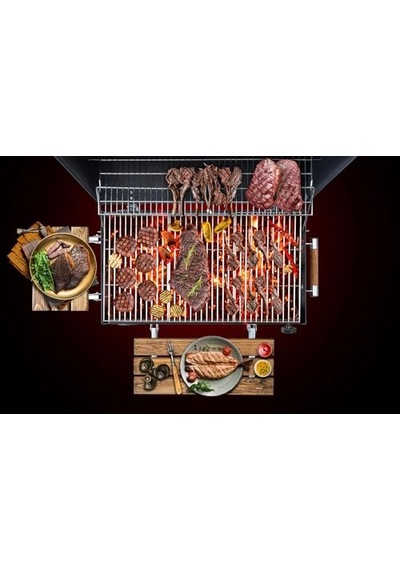 Grillord-75 Kömürlü Barbekü Mangal Önlük Ve Kılıf Hediyeli Diğer