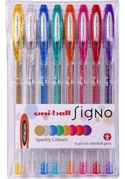 Uni-Ball Um-120 Signo Sparkling Simli 1.0Mm 8 Renk