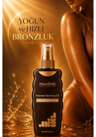 Yoğun Bronzlaştırıcı Yağ Güneşsiz Beyaz Ten Bronzlaştırıcı Sprey Vücut Yağı 150 Ml Büyük Boy Spf 0