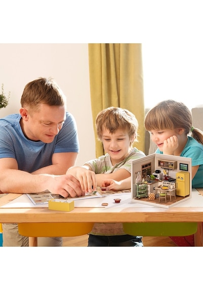 Rolife Dw008 Mutlu Yemekler Mutfağı Happy Meals Kitchen Dıy Minyatür Maket Model Seti Mini Dollhouse 3d Model Kit Detaylı Dekoratif Hobi Seti 3d Puzzle Tiny House Rolife Dw008 Mutlu Yemekler Mutfağı Happy Meals Kitchen Dıy Minyatür Maket Model Seti Mini Dollhouse 3d Model Kit Detaylı Dekoratif Hobi Seti 3d Puzzle Tiny House