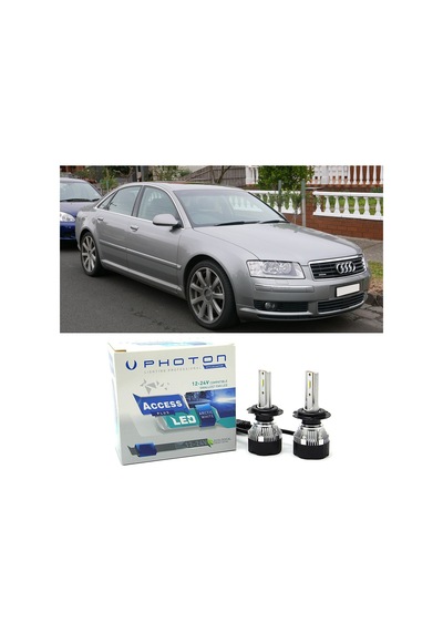 Audi A8 D3 Led Xenon Uzun Far Ampulü H7 Access Yeni Seri Beyaz 2002-2009