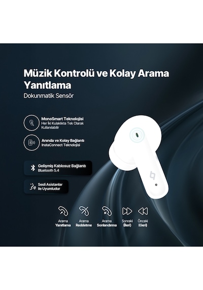 Ttec AirBeat 2KM160  Clap Gerçek Kablosuz TWS Bluetooth Kulaklık