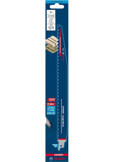 Bosch Expert S 1242 Khm Sert Ahşap İçin 300 Mm Panter Testere 2608900406