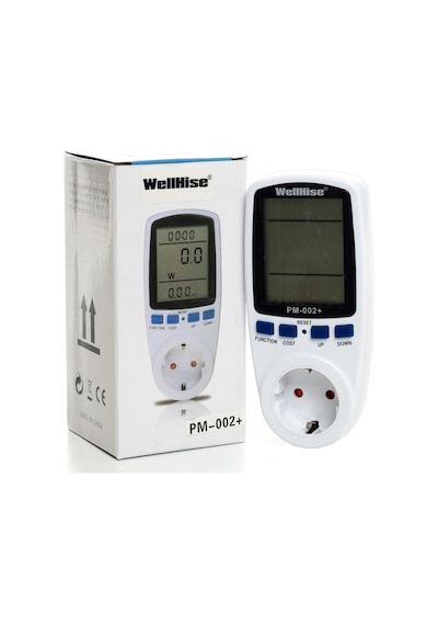 Wellhise Pm002+ Wattmetre Enerji Ölçer 16A 3680W N11.186