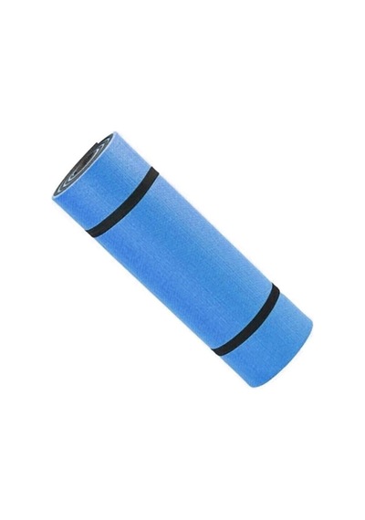Slipt Çift Taraflı Yoga Minderi Ve Spor Matı, 180x61 Cm, 10mm, Mavi Diğer