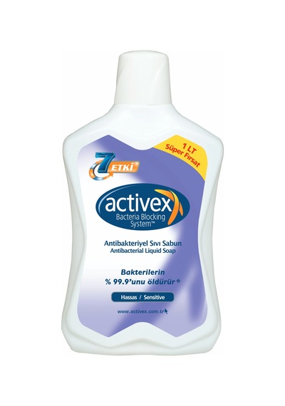 Activex Sıvı Sabun Hassas 1 L + 300 ML