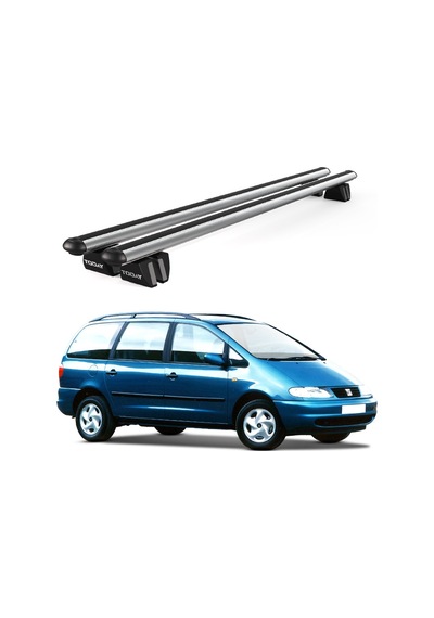 Pençe Seat Alhambra Ara Atkı 1996-2000 Uyumlu Gri Ara Atkı Port Bagaj Tavan Barı