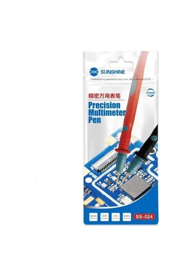 Sunshine Ss-024 İnce Uçlu Multimetre Ölçü Aleti Probu