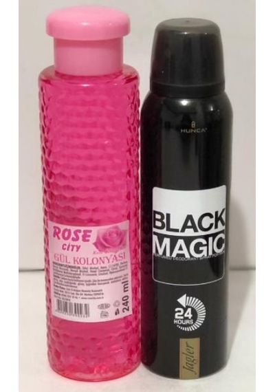 Rose City Gül Kolonyası 240 ml Alana Jagler Black Magic Deodorant