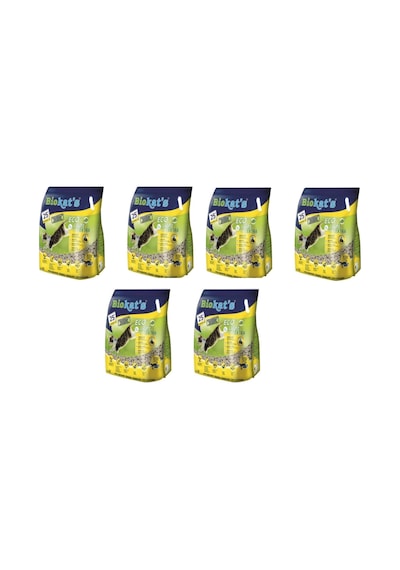 Biokat's Eco Light Extra Pelet Aktif Karbonlu Kedi Kumu 6 x 5 L