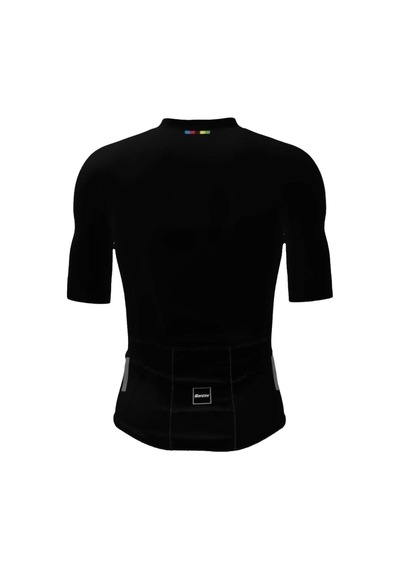 Santını Santini Mondo Wc Kısa Kol Forma Unisex Siyah Tişört 024