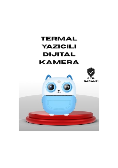 Çocuklar İçin Anında Baskı Dijital Kamera 48mp Full Hd