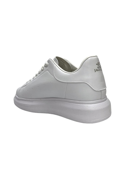 Unisex Yüksek Taban Günlük Spor Sneaker Ayakkabı Beyaz-beyaz Beyaz