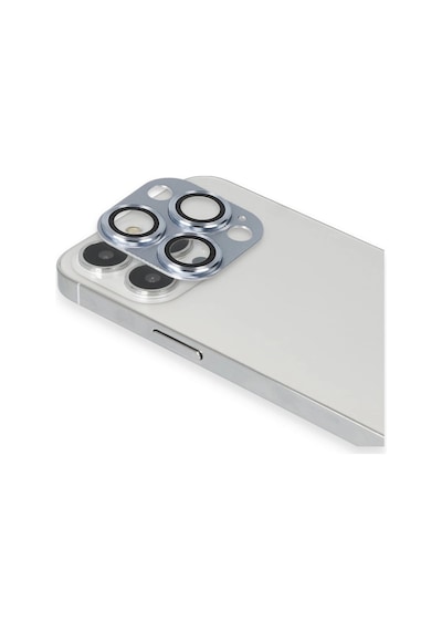 Apple iPhone Uyumlu 13 Pro Max Pers Alüminyum Kamera Lens - Sierra Blue Çr