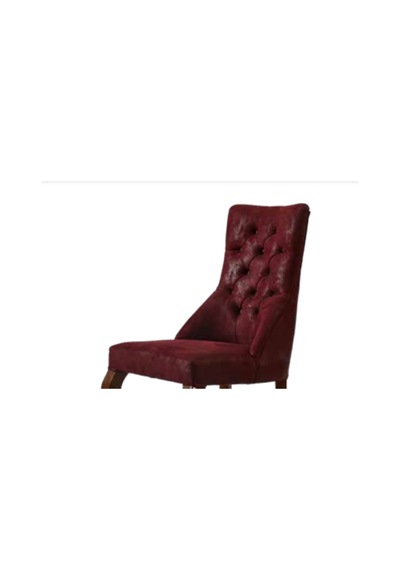 Bengimobilya Sandalye Zus064 Kapitone Model Bordo Renk Ortopedik Oturum Sırt K
