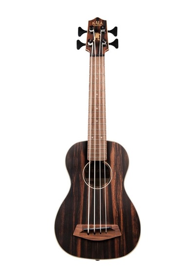 Kala Striped Ebony Akustik-elektro U Bass Akustik Bas Gitar