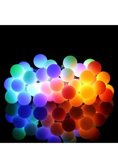 Solar Güneş Enerjili Dış Bahçe Top Aydınlatma 6.5Metre 30 Led Çok R