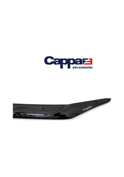 Cappafe Ford Ranger Ön Kaput Koruma Rüzgarlık 4Mm Abs 2009-201