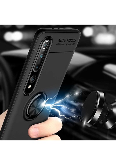 Xiaomi Mi 10 Kilif Yüzüklü Magnetli Ravel Case 427437620