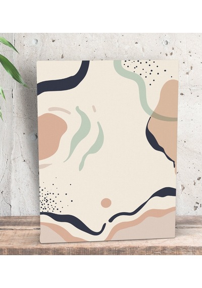 Bk Gift Yatak Odası Konseptli Dekoratif Mini Kanvas Tablo 15X20C (551116689)