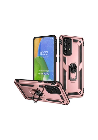 Galaxy A73 Kilif Zore Vega Yüzüklü Standli Zirh Kilif 551970709