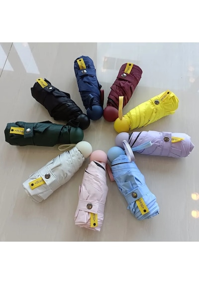 Mi'umbrella 8 Tel Kapsül Şemsiye Lacivert