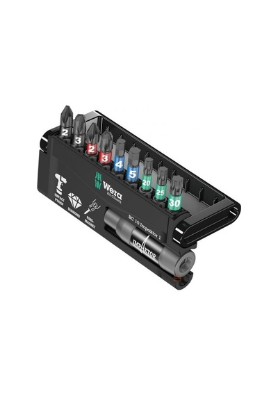 Wera Bits Seti Impaktor 1 Bit-Check 10 05057680001