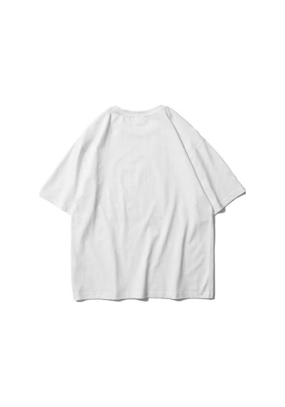 Noıssey Beyaz Papatya Çiçek Baskılı Oversize Kadın