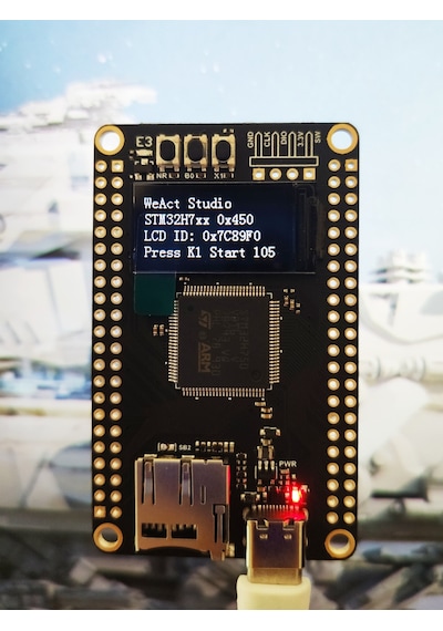 Stm32h743vıt6 Geliştirme Kartı Kit 0.96 St7735 Tft Lcd, Ov7725 Kamera, 2mb Flash, 8mb Qspı, Arm Cortex-m7 480mhz