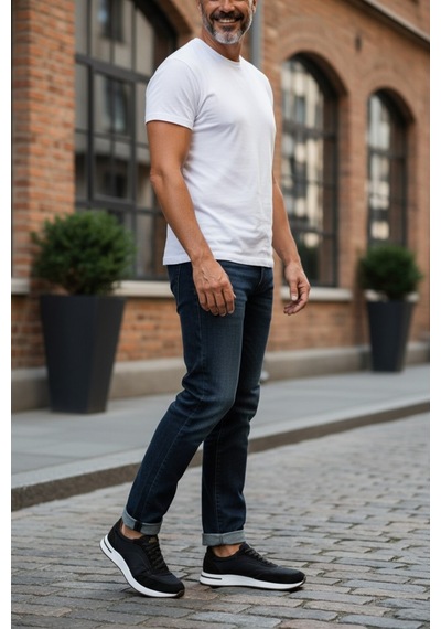 Dosa Shoes Bağcıklı Erkek Casual Ayakkabı-lacivert Kahverengi