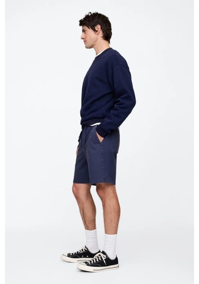 Gap Erkek 7" Essential Pull-on Khaki Lacivert Şort-14654