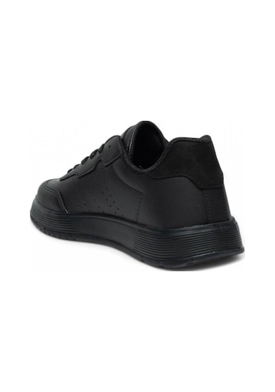 Dark Step 158-26 Cilt Deri Anatomik Erkek Sneaker Siyah