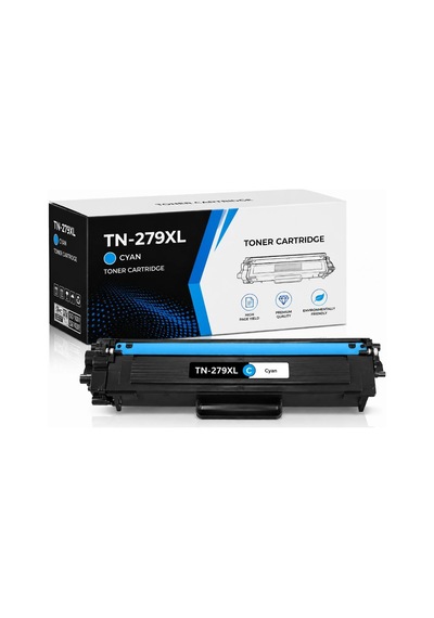 Brother Uyumlu Tn279xl Çipli Mavi Toner