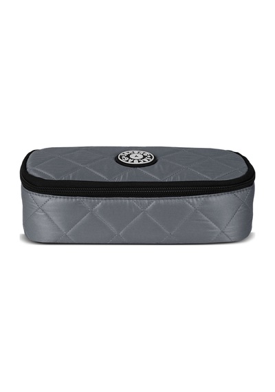Jacbag Oval Xl Soft-oval Tip Büyük Boy Kapitone Kalem Kutusu Siyah