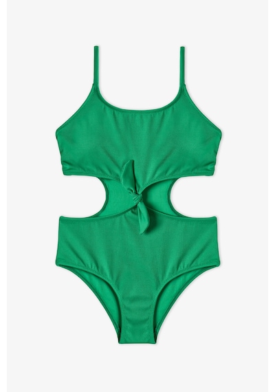 Penti Yeşil Genç Kız Knot Monokini Yesıl