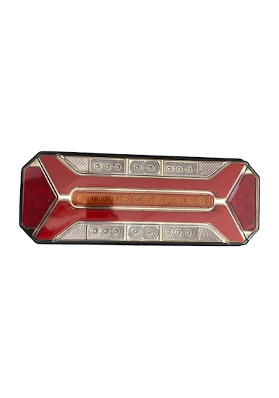Ahmet Oto Yeni Star Neon Led Stop Lambası Kayar Sinyalli Kamyon-Tır-Dorse-Karavan-Kamyonet 12X24 Volt 1Adet