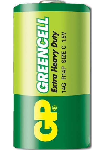 Gp Greencel R14 Orta Boy Çinko Pil 24'lü Paket Gp14g 2s2