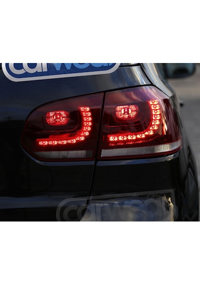 Vw Golf 6 R Gülenyüz Ledli Stop 4 Parça 2009-2012