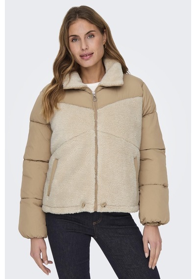 Only Onlsıena Teddy Mıx Puffer Cc Otw Mont 15322083 Taş