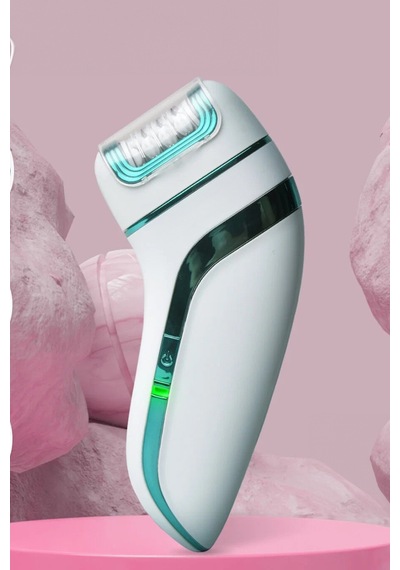 Thentech 3 Başlık Güzellik Seti E Topuk Törpüsü Tıraş Başlığı I Le 3 Ü 1 Arada Epilasyon Cihazı Şarjlı Beyaz
