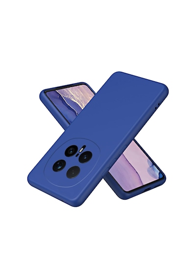 Caseonn Honor Magic 8 Pro Kılıf Kamera Korumalı Mikrofiber Astarlı Lansman Lacivert