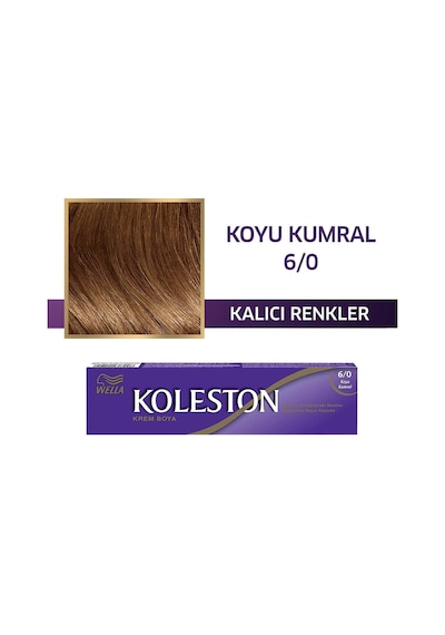 Koleston Single Tüp Saç Boyası 6/0 Koyu Kumral
